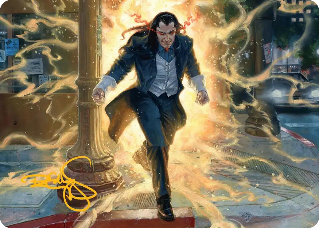 Morlun, Devourer of Spiders Art Card (Gold-Stamped Signature) [Marvel's Spider-Man Art Series] | Cracking-Singles