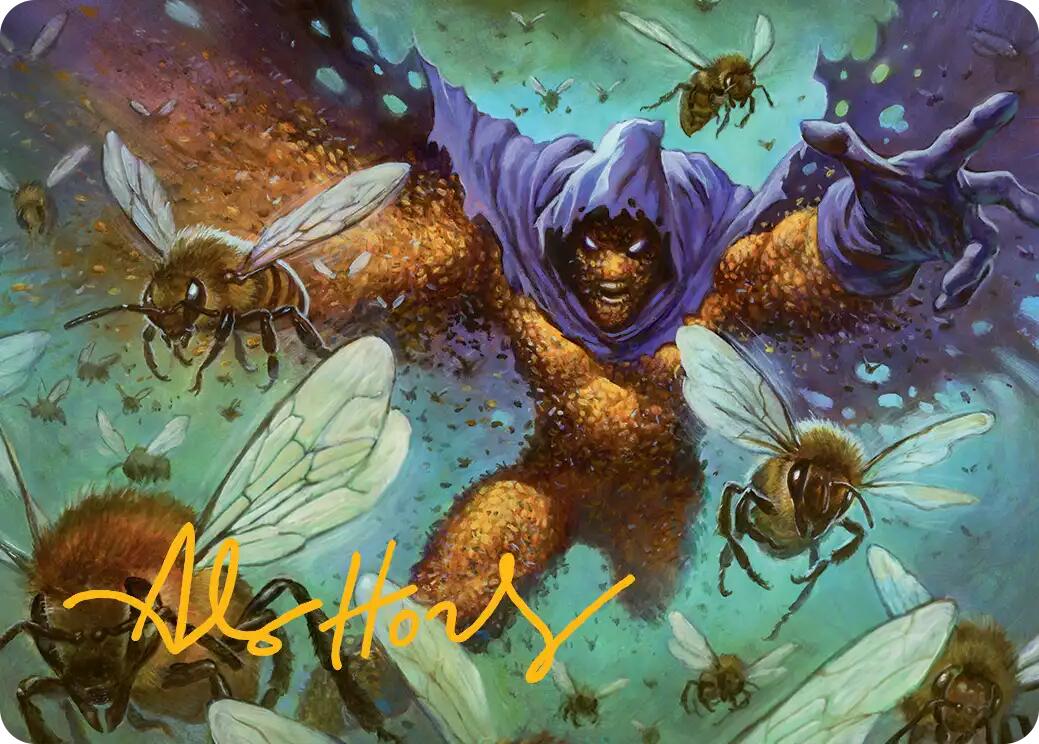 Swarm, Being of Bees Art Card (Gold-Stamped Signature) [Marvel's Spider-Man Art Series] | Cracking-Singles