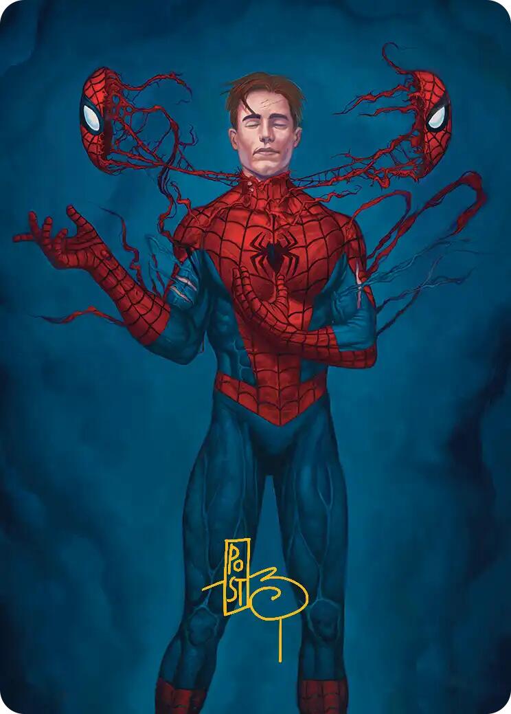 Secret Identity Art Card (Gold-Stamped Signature) [Marvel's Spider-Man Art Series] | Cracking-Singles