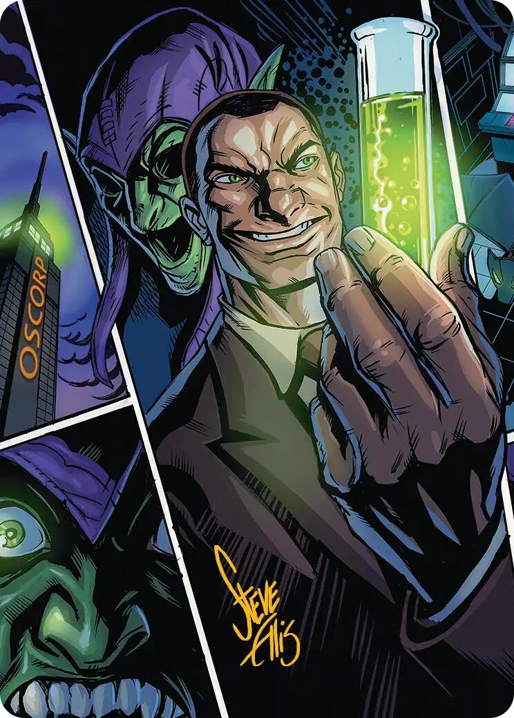 Norman Osborn Art Card (Gold-Stamped Signature) [Marvel's Spider-Man Art Series] | Cracking-Singles