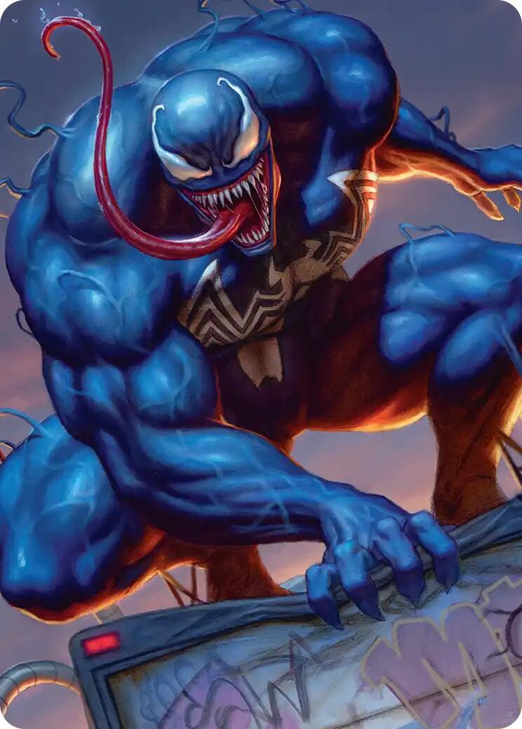 Venom, Deadly Devourer Art Card [Marvel's Spider-Man Art Series] | Cracking-Singles