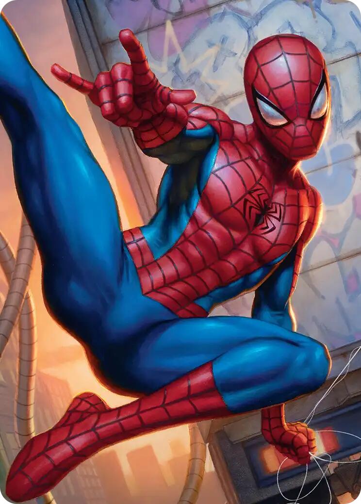 Sensational Spider-Man Art Card [Marvel's Spider-Man Art Series] | Cracking-Singles