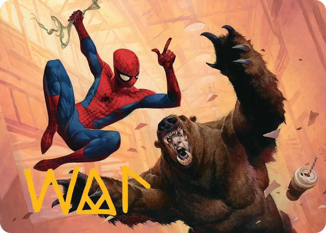 Wisecrack Art Card (Gold-Stamped Signature) [Marvel's Spider-Man Art Series] | Cracking-Singles