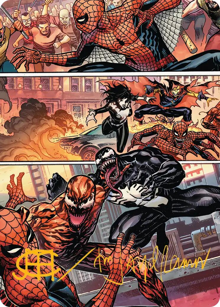 Maximum Carnage Art Card (Gold-Stamped Signature) [Marvel's Spider-Man Art Series] | Cracking-Singles