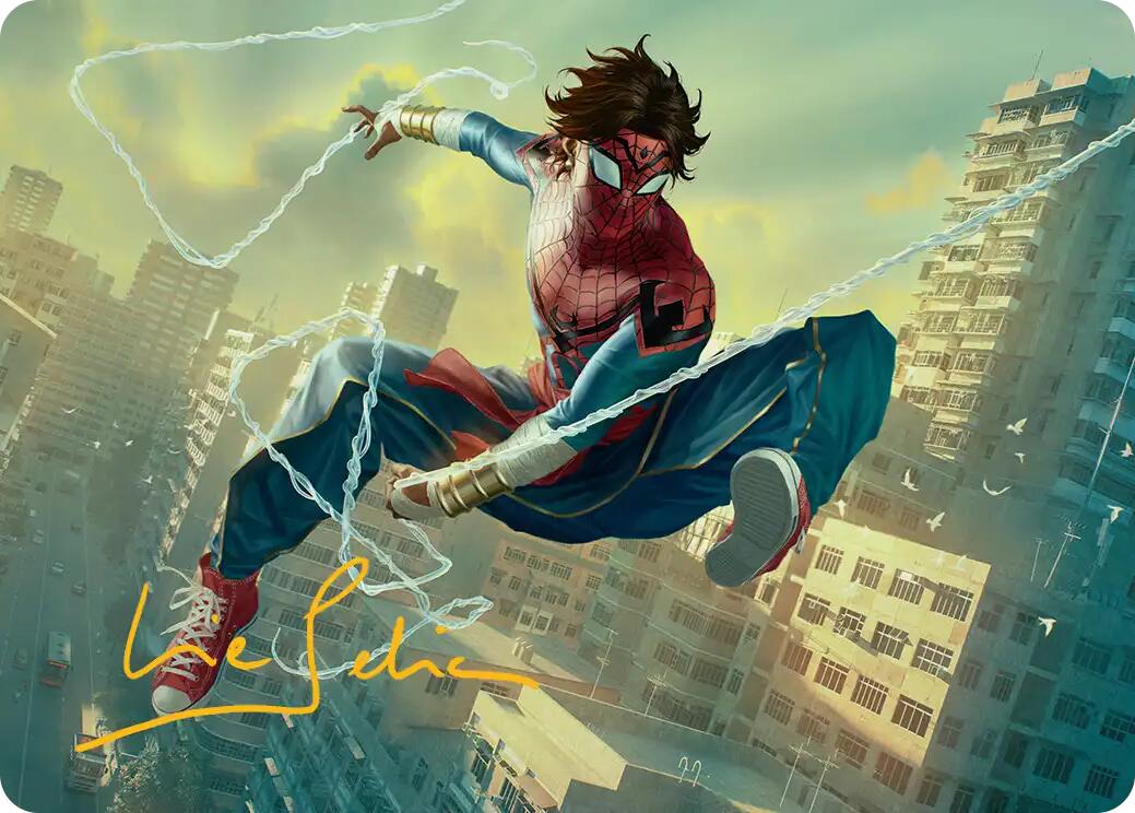 Spider-Man India Art Card (Gold-Stamped Signature) [Marvel's Spider-Man Art Series] | Cracking-Singles