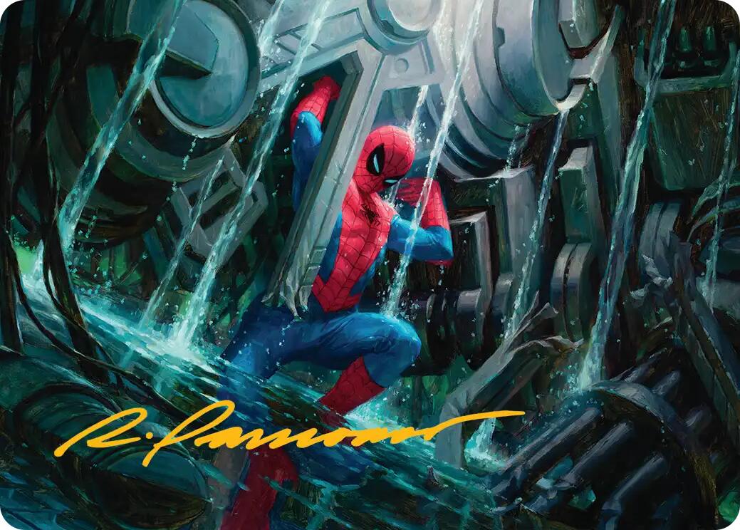Strength of Will Art Card (Gold-Stamped Signature) [Marvel's Spider-Man Art Series] | Cracking-Singles