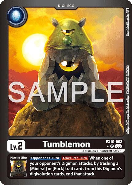 Tumblemon [EX10-003] (Limited Foil) [Sinister Order] | Cracking-Singles
