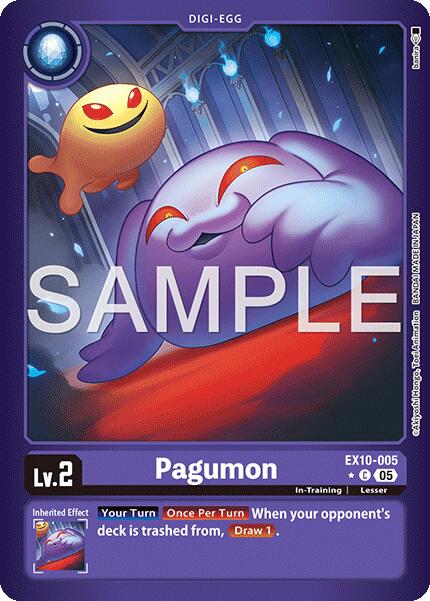 Pagumon [EX10-005] (Limited Foil) [Sinister Order] | Cracking-Singles