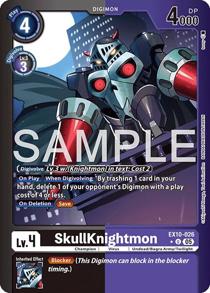 SkullKnightmon [EX10-026] (Limited Foil) [Sinister Order] | Cracking-Singles