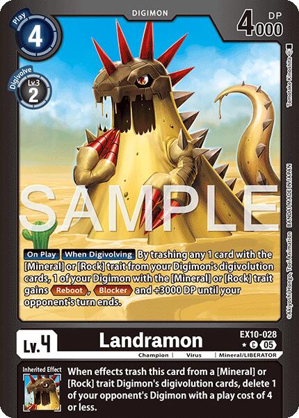Landramon [EX10-028] (Limited Foil) [Sinister Order] | Cracking-Singles