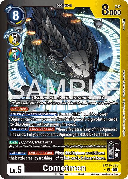 Cometmon [EX10-030] (Limited Foil) [Sinister Order] | Cracking-Singles