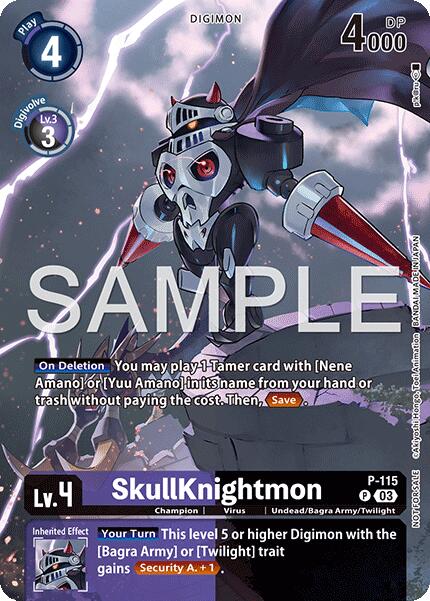 SkullKnightmon [P-115] - P-115 (Sinister Order Legend Pack) [Sinister Order] | Cracking-Singles