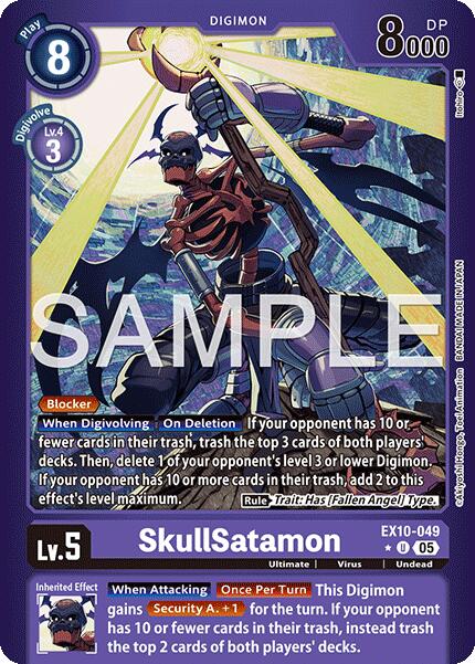 SkullSatamon [EX10-049] (Limited Foil) [Sinister Order] | Cracking-Singles