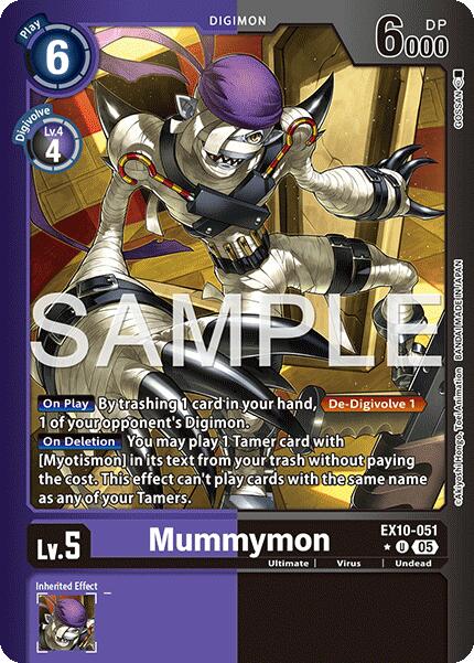Mummymon [EX10-051] (Limited Foil) [Sinister Order] | Cracking-Singles