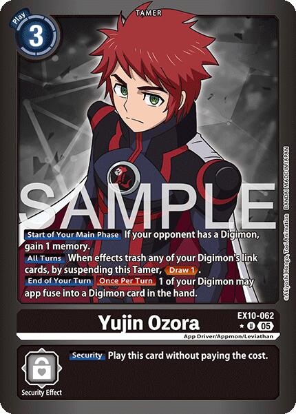 Yujin Ozora [EX10-062] (Limited Foil) [Sinister Order] | Cracking-Singles
