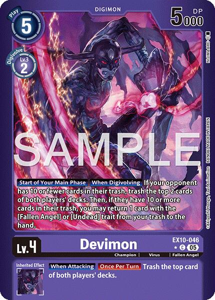 Devimon [EX10-046] (Limited Foil) [Sinister Order] | Cracking-Singles