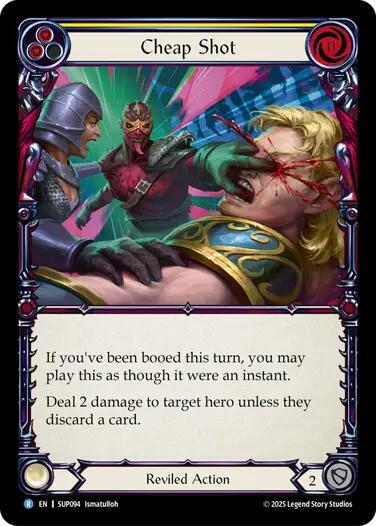 Cheap Shot [SUP094] (Super Slam)  Rainbow Foil | Cracking-Singles