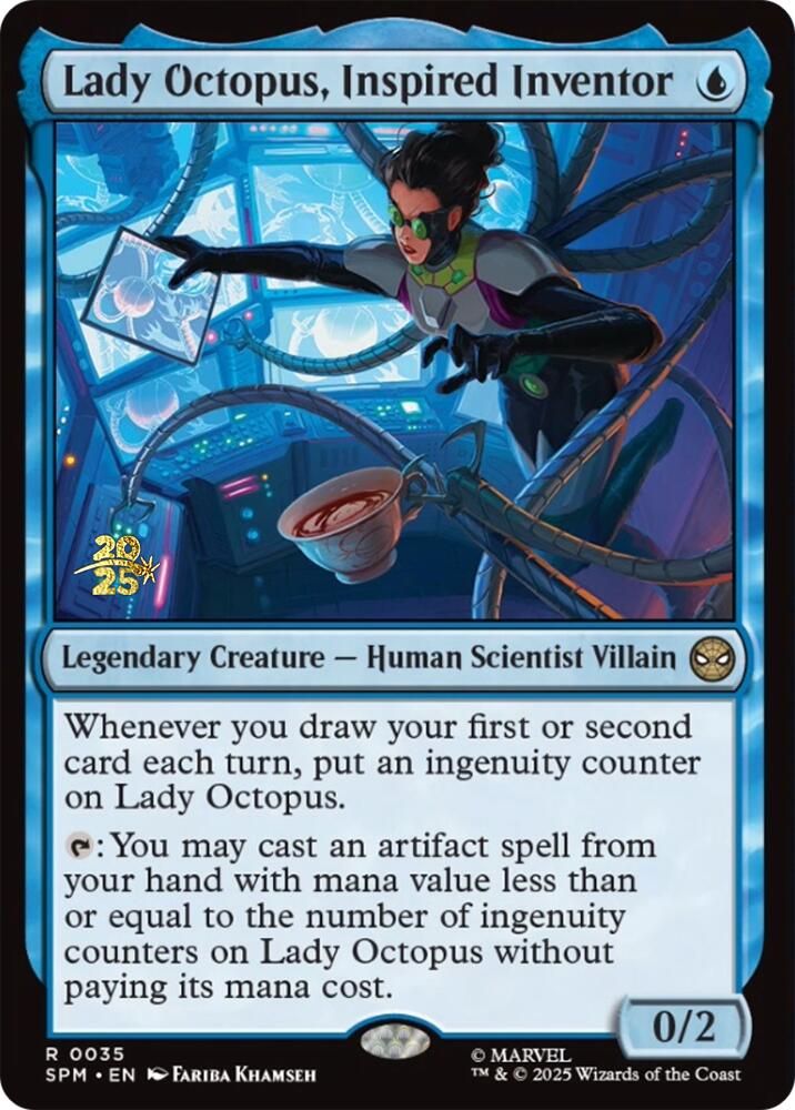Lady Octopus, Inspired Inventor [Marvel's Spider-Man Prerelease Promos] | Cracking-Singles