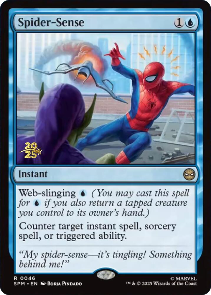 Spider-Sense [Marvel's Spider-Man Prerelease Promos] | Cracking-Singles