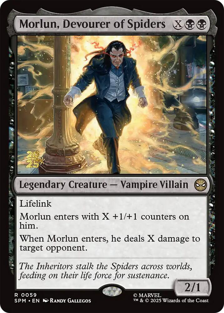 Morlun, Devourer of Spiders [Marvel's Spider-Man Prerelease Promos] | Cracking-Singles
