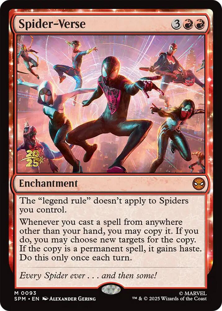 Spider-Verse [Marvel's Spider-Man Prerelease Promos] | Cracking-Singles