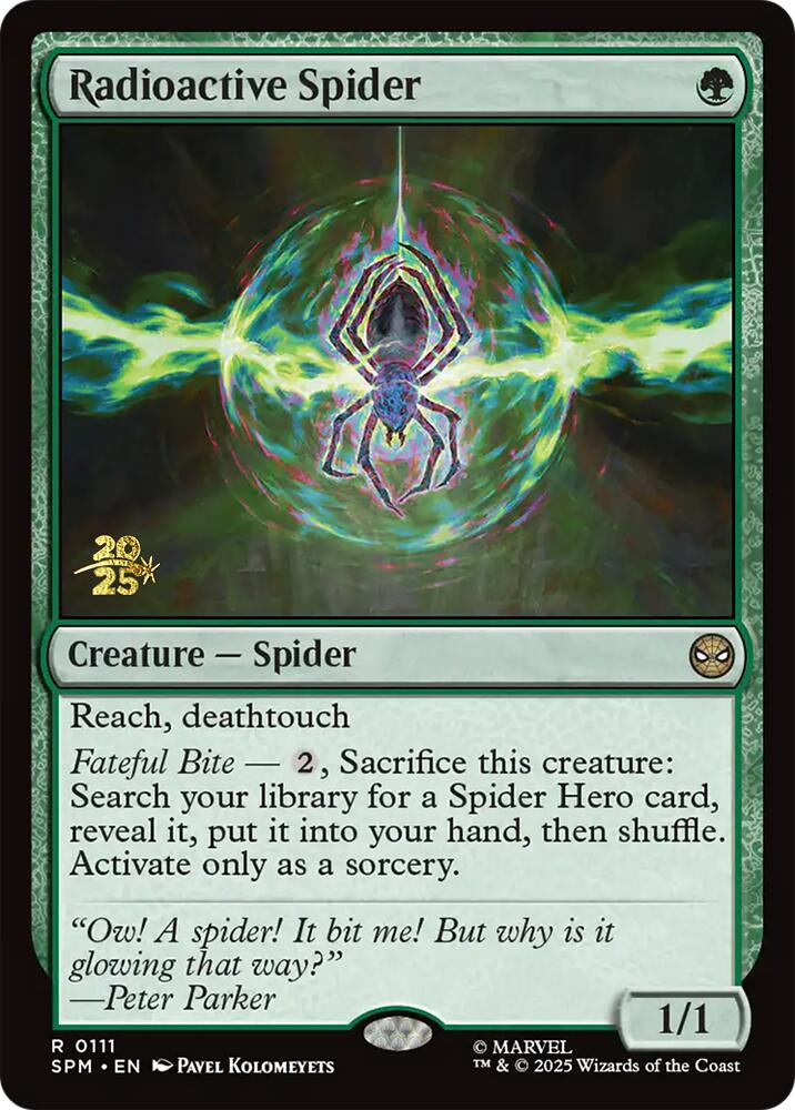 Radioactive Spider [Marvel's Spider-Man Prerelease Promos] | Cracking-Singles