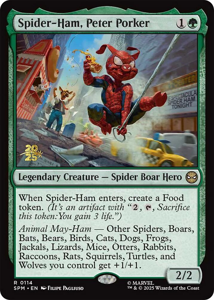 Spider-Ham, Peter Porker [Marvel's Spider-Man Prerelease Promos] | Cracking-Singles