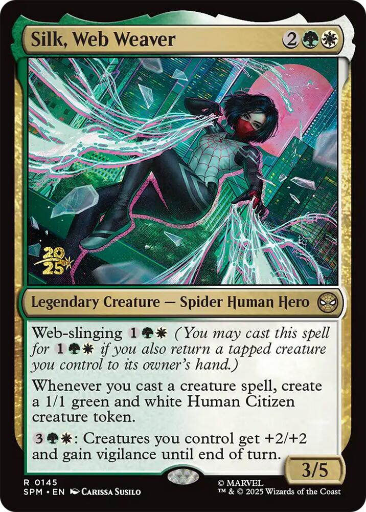 Silk, Web Weaver [Marvel's Spider-Man Prerelease Promos] | Cracking-Singles