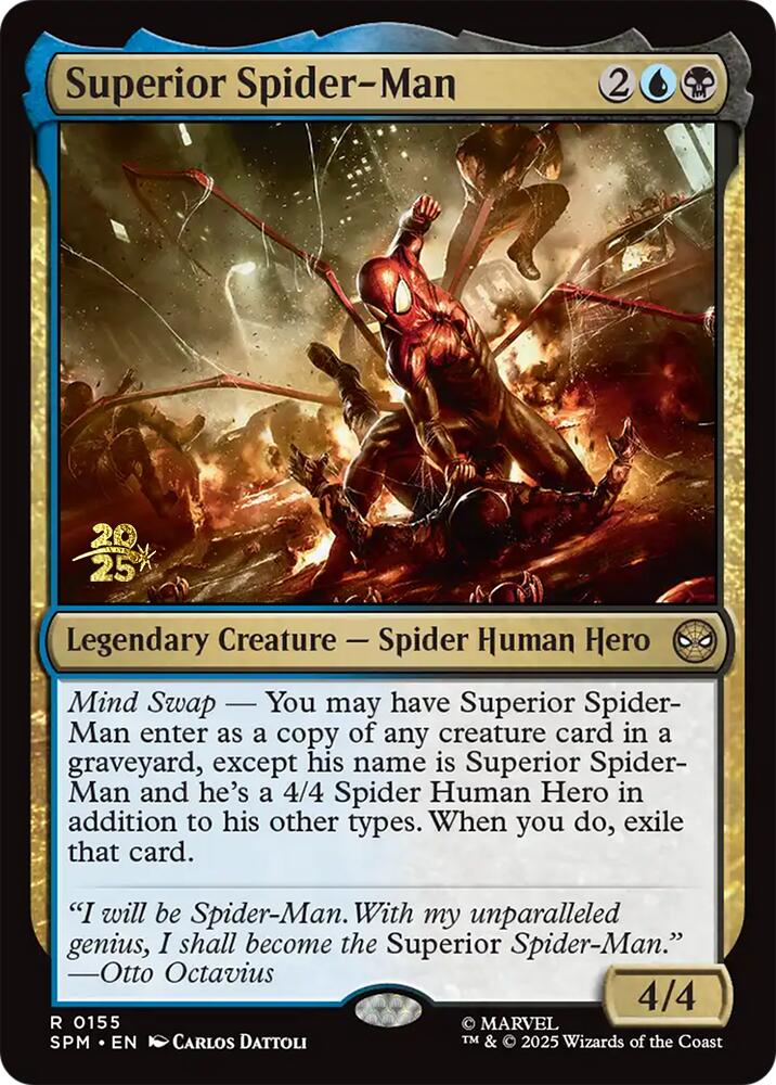 Superior Spider-Man [Marvel's Spider-Man Prerelease Promos] | Cracking-Singles