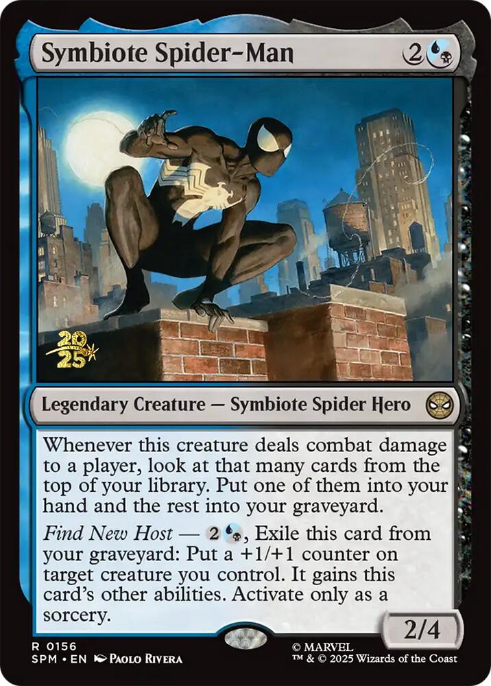 Symbiote Spider-Man [Marvel's Spider-Man Prerelease Promos] | Cracking-Singles