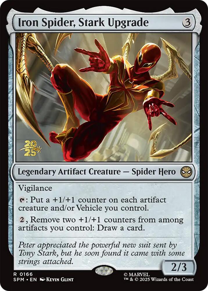 Iron Spider, Stark Upgrade [Marvel's Spider-Man Prerelease Promos] | Cracking-Singles