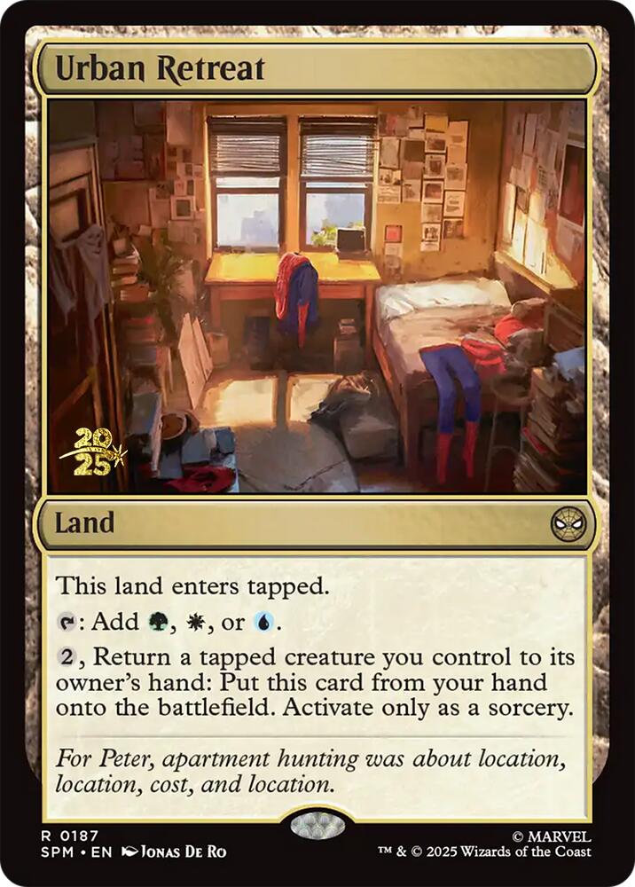 Urban Retreat [Marvel's Spider-Man Prerelease Promos] | Cracking-Singles