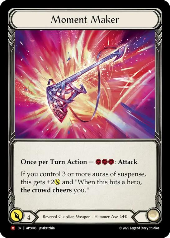 Moment Maker [APS003] (Armory Deck: Pleiades)  Rainbow Foil | Cracking-Singles