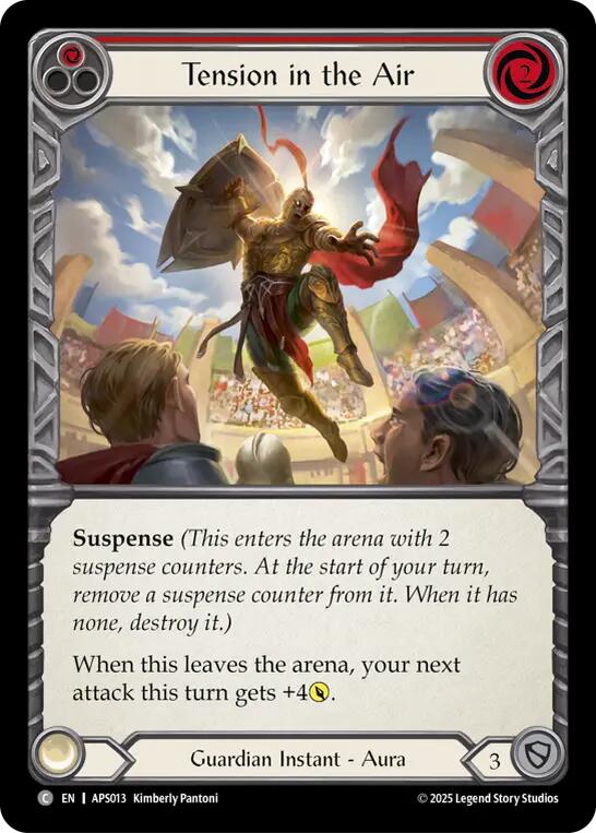 Tension in the Air (Red) [APS013] (Armory Deck: Pleiades) | Cracking-Singles