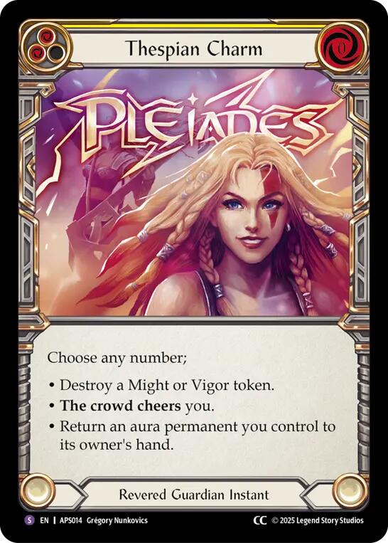 Thespian Charm [APS014] (Armory Deck: Pleiades) | Cracking-Singles