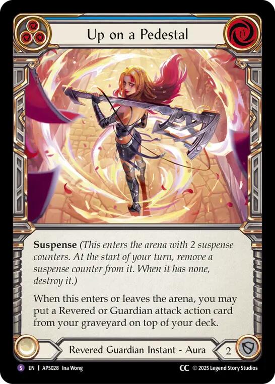 Up on a Pedestal [APS028] (Armory Deck: Pleiades) | Cracking-Singles