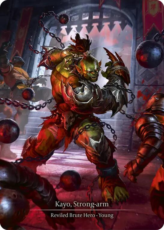 Kayo, Strong-arm (Marvel Cold Foil) [SUP064] (Super Slam)  Cold Foil | Cracking-Singles