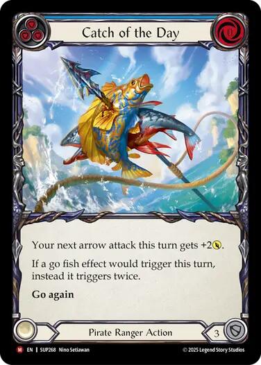 Catch of the Day [SUP268] (Super Slam)  Rainbow Foil | Cracking-Singles