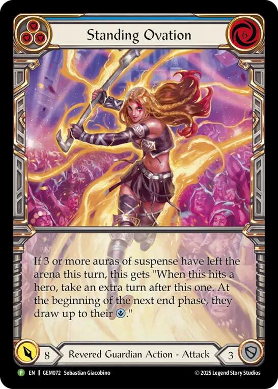 Standing Ovation [GEM072] (GEM Pack 3)  Cold Foil | Cracking-Singles