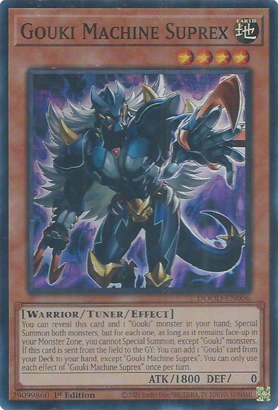 Gouki Machine Suprex [DOOD-EN006] Super Rare | Cracking-Singles