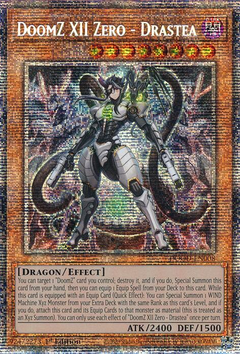 DoomZ XII Zero - Drastea (Starlight Rare) [DOOD-EN008] Starlight Rare | Cracking-Singles