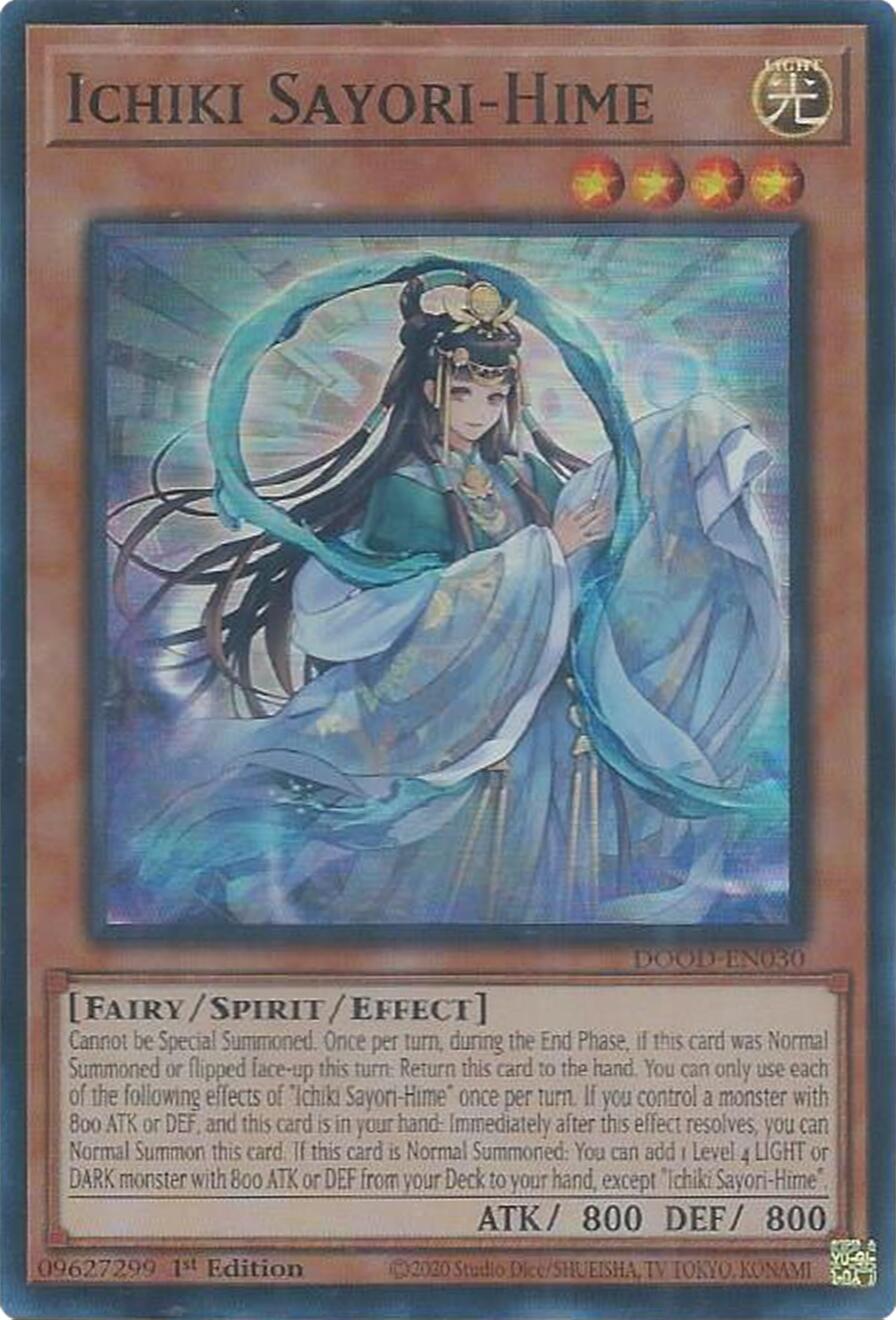 Ichiki Sayori-Hime [DOOD-EN030] Super Rare | Cracking-Singles