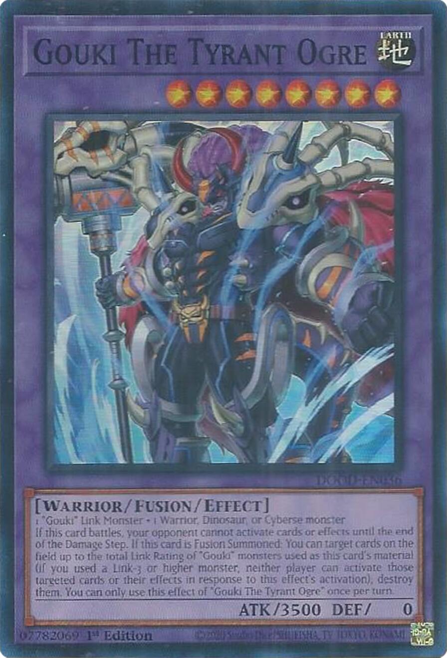 Gouki The Tyrant Ogre [DOOD-EN036] Super Rare | Cracking-Singles