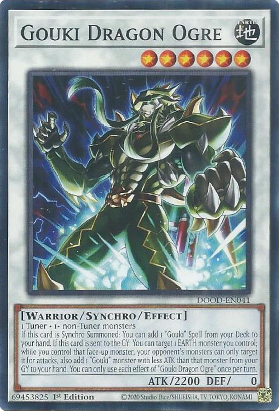 Gouki Dragon Ogre [DOOD-EN041] Common | Cracking-Singles