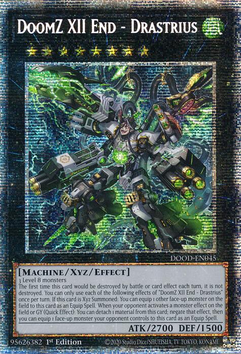 DoomZ XII End - Drastrius (Starlight Rare) [DOOD-EN045] Starlight Rare | Cracking-Singles