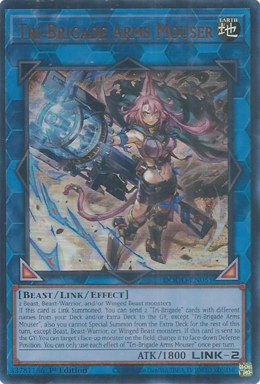 Tri-Brigade Arms Mouser [DOOD-EN051] Ultra Rare | Cracking-Singles