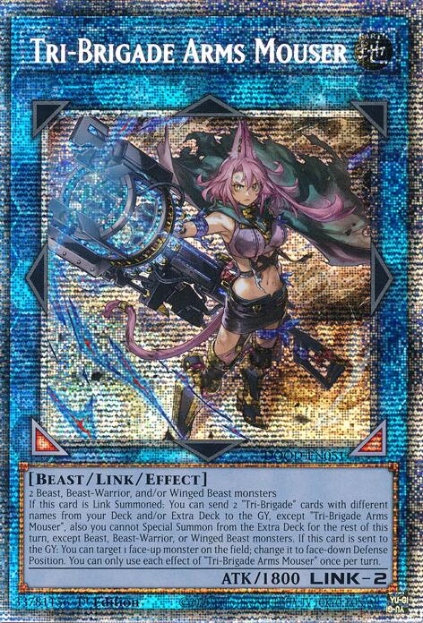 Tri-Brigade Arms Mouser (Starlight Rare) [DOOD-EN051] Starlight Rare | Cracking-Singles