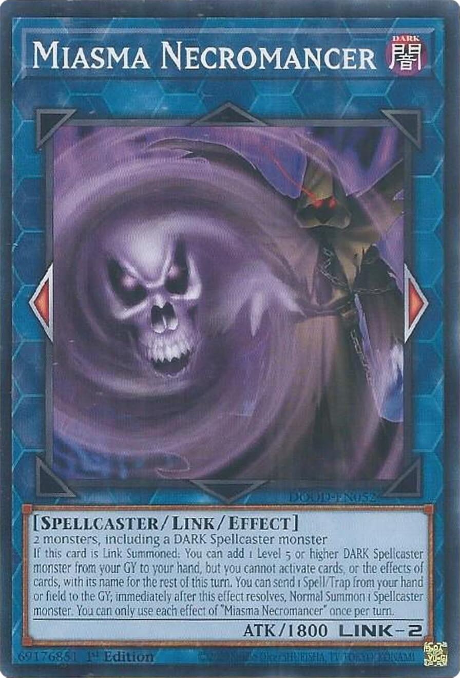 Miasma Necromancer [DOOD-EN052] Common | Cracking-Singles