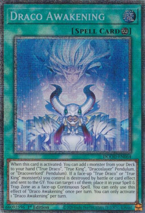 Draco Awakening (Starlight Rare) [DOOD-EN064] Starlight Rare | Cracking-Singles