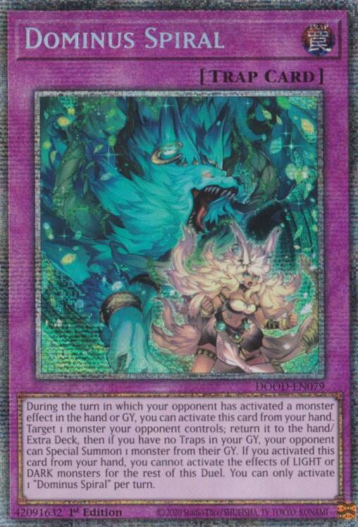 Dominus Spiral (Starlight Rare) [DOOD-EN079] Starlight Rare | Cracking-Singles